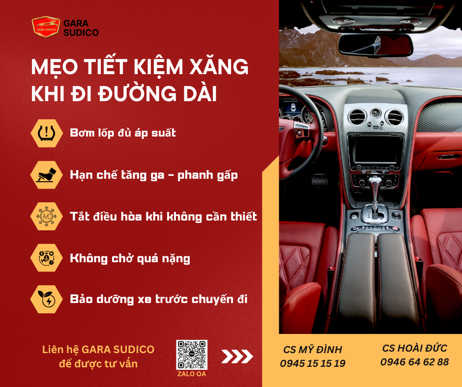 Mẹo tiết kiệm xăng khi đi đường dài – Hè này đi xe tiết kiệm hơn